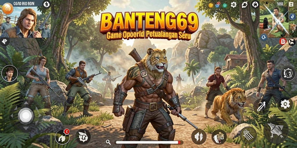 Tangkapan layar menampilkan aksi seru dalam gameplay Open World.