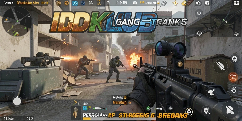 Gameplay seru di IDKLUB dengan aksi tembak-menembak yang intens.