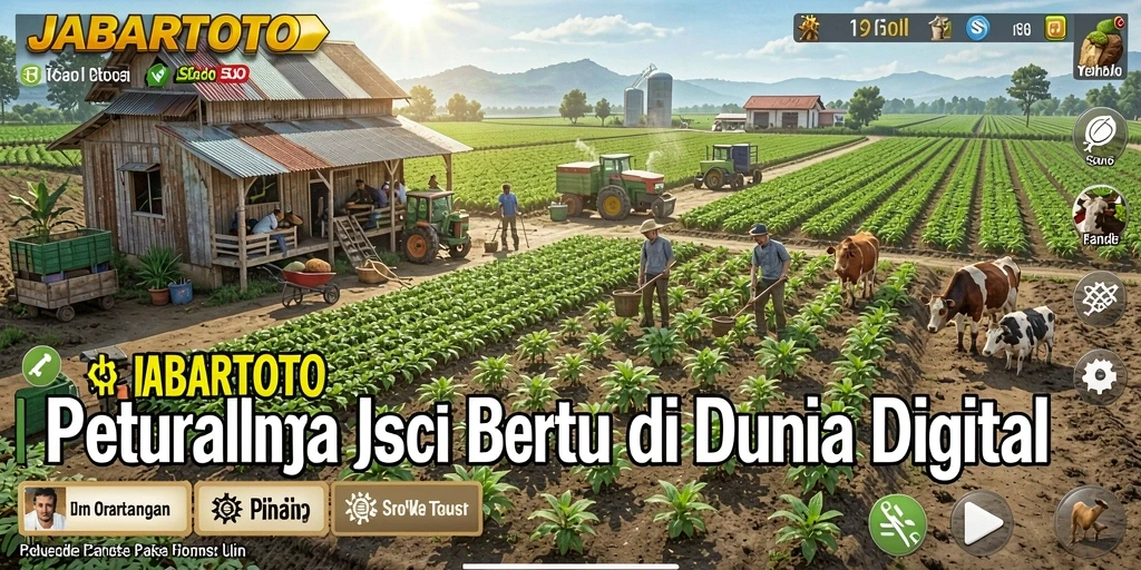 Gameplay menarik JABARTOTO dengan berbagai tanaman dan hewan.