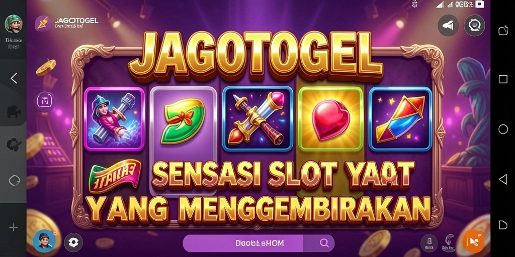 Tampilan screenshot gameplay JAGOTOGEL dengan berbagai tema Slot yang menarik.