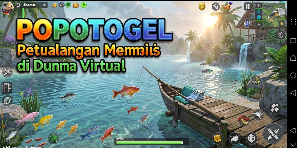 Gameplay seru memancing di dunia virtual POPOTOGEL.