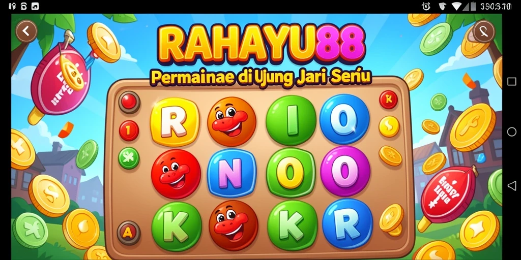 Gambar tampilan gameplay Bingo di RAHAYU88 yang penuh warna dan interaktif.