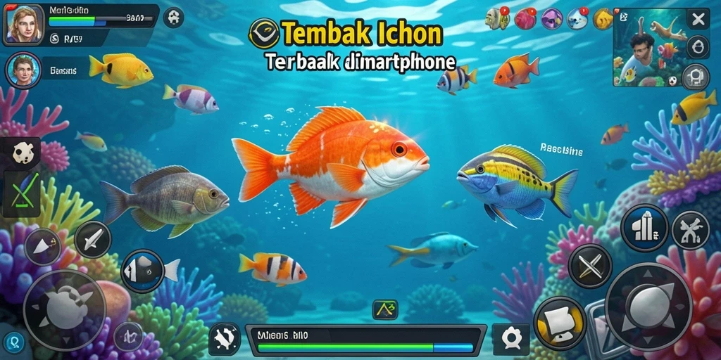 Tampilan gameplay seru menangkap ikan di RAP89.