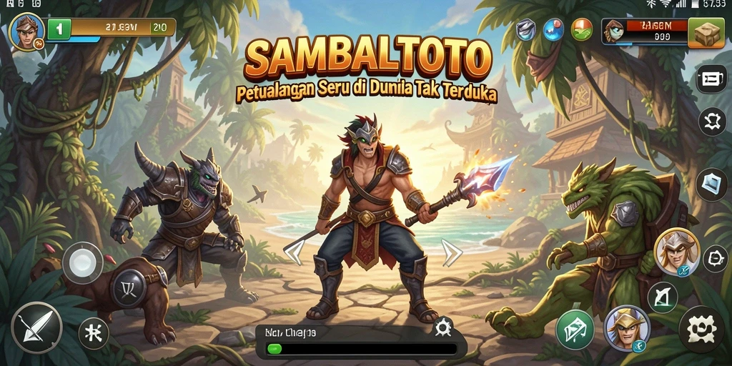 Tampilan gameplay menarik dari <strong>SAMBALTOTO</strong> dalam petualangan yang mendebarkan.