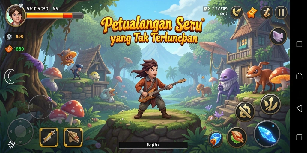 Tampilan gameplay VT789 yang menampilkan petualangan seru dan grafis menawan.